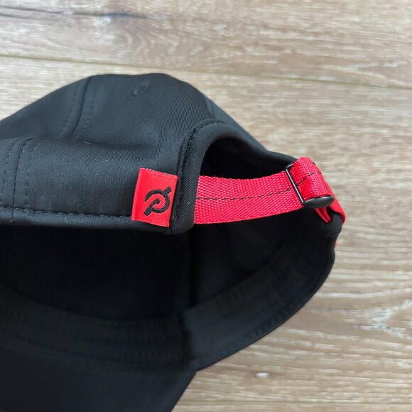 Peloton Adjustable Strapback Hat Black – Fitness Baseball Cap Unisex - Picture 3 of 6